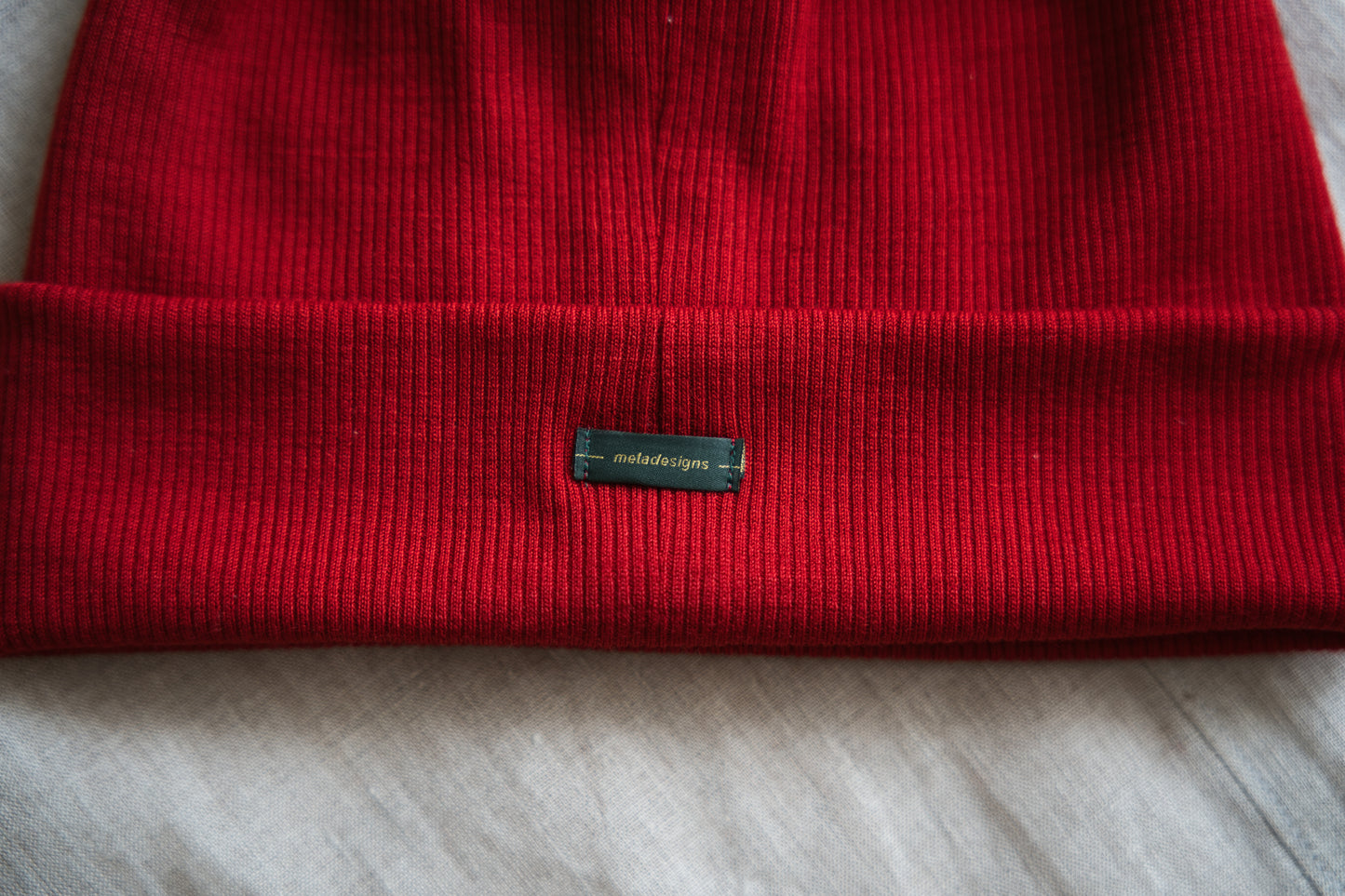 Superior Wool Watch Cap/Fresh Red