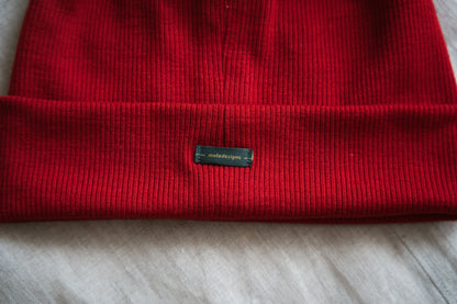 Superior Wool Watch Cap/Fresh Red