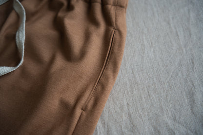 Milled Wool Pants/Beige