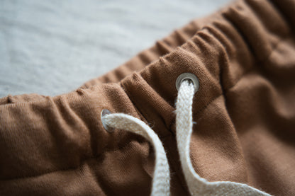 Milled Wool Pants/Beige