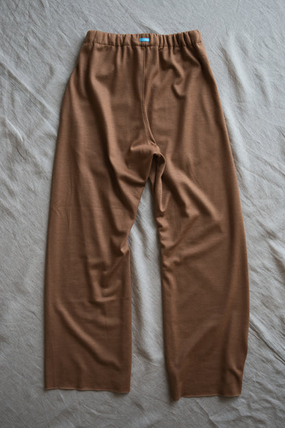 Milled Wool Pants/Beige
