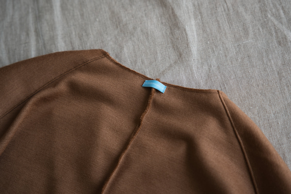 Milled Wool Out-seam TOP/Beige