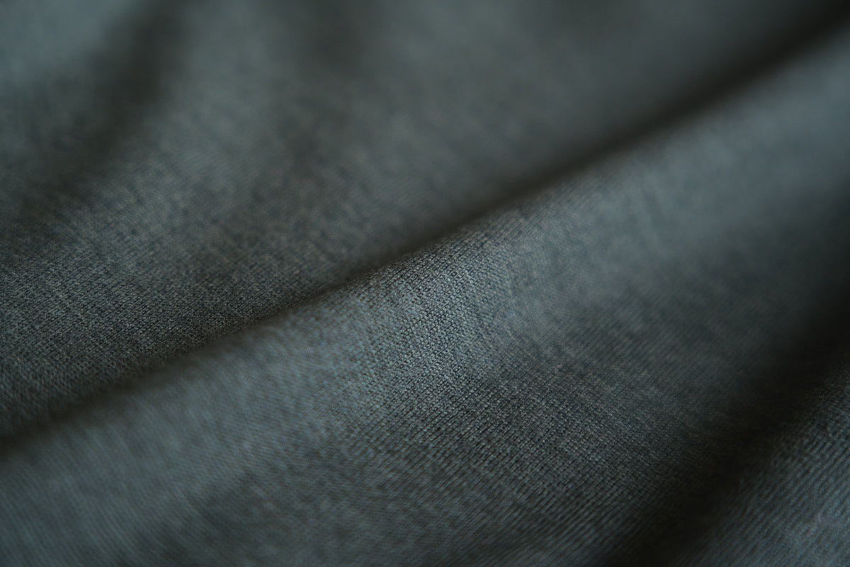Milled Wool Pants/Moss Green
