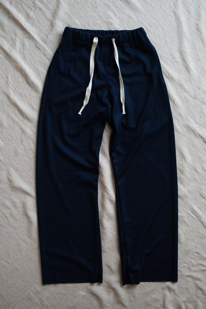 Milled Wool Pants/Night Navy