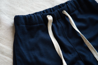 Milled Wool Pants/Night Navy