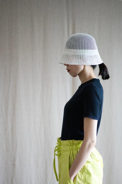 カシミアシルク テンセルTシャツ / Cashmere Silk Tencel T-shirt / Midnight Navy