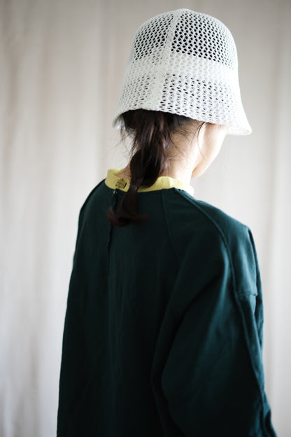 ハードリンガーカットソー/Tight tension ringer cut and sewn/Forestgreen/yellow