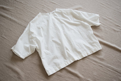 100番手タイプライターTシャツ/Superfine cotton T-shirt/Off-white