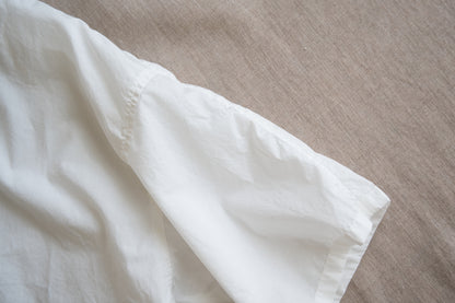 100番手タイプライターTシャツ/Superfine cotton T-shirt/Off-white