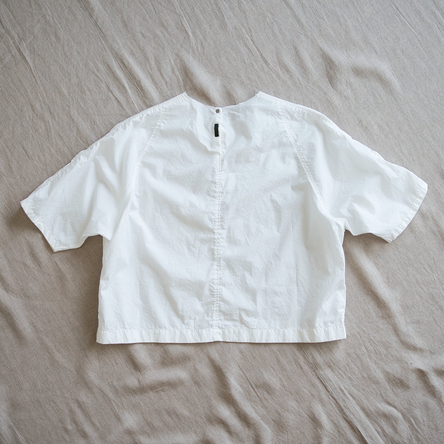 100番手タイプライターTシャツ/Superfine cotton T-shirt/Off-white