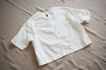 100番手タイプライターTシャツ/Superfine cotton T-shirt/Off-white