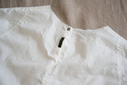 100番手タイプライターTシャツ/Superfine cotton T-shirt/Off-white