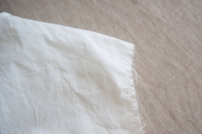 100番手タイプライターノースリーブ/Superfine cotton Sleeveless Top/Off-white