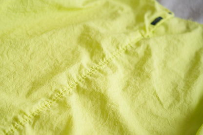 100番手タイプライターTシャツ/Superfine cotton T-shirt/Lime Green