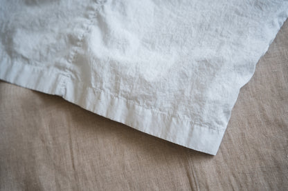 100番手タイプライターノースリーブ/Superfine cotton Sleeveless Top/Pale Light Blue