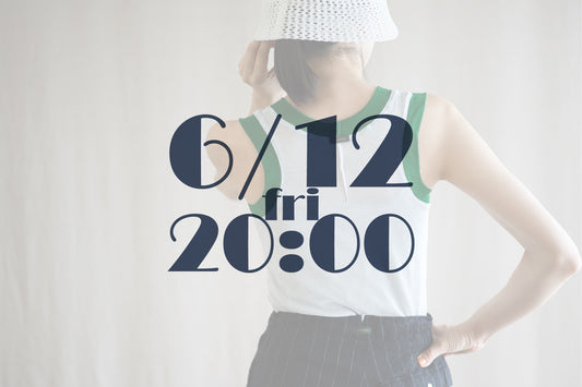 Sheer Rib RInger Tank-Top/Light-blue(Green)