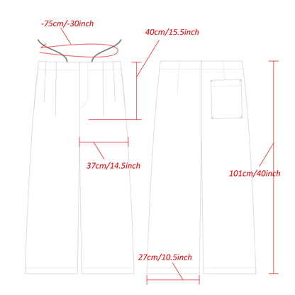 Cotton Twill W Tuck Pants/Navy