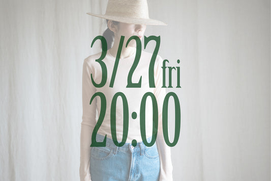 Sheer Rib Crew neck Long-Sleeved T/Pale Pink