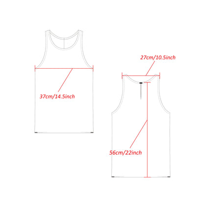 Sheer Rib Tank Top/Black