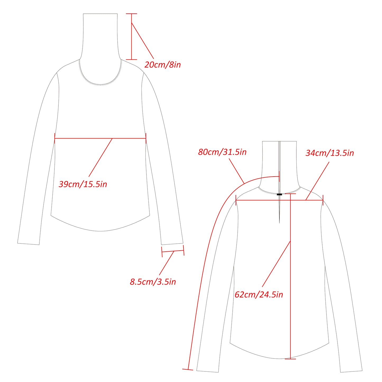 YAK WOOL COTTON Rib-knit Turtle-neck＆Frill/Khaki