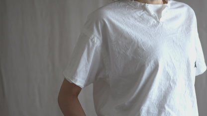 ヴィンテージカットソー/Vintage cut and sewn/Fresh white